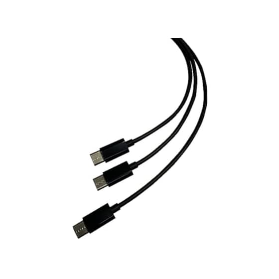 Steelplay Double Play & Charge Cable - Καλώδιο Διπλής Φόρτισης για PS5 - Μαύρο image 1