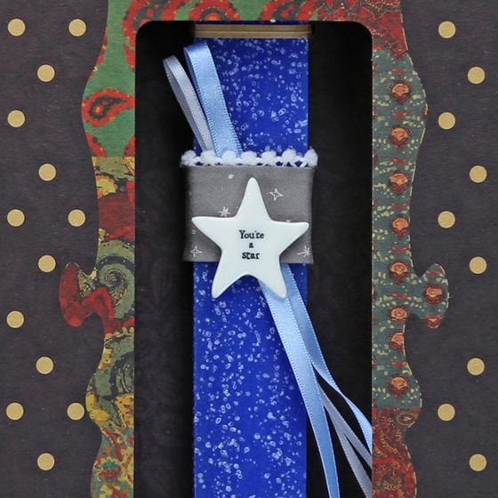 Λαμπάδα SYNCHRONIA Αστέρι Πορσελάνινο image 2