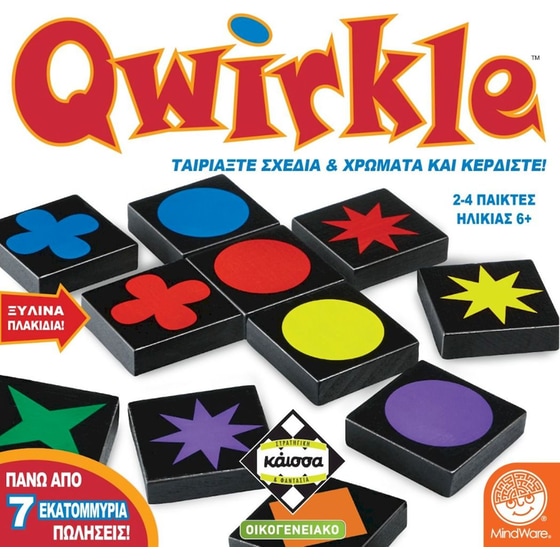 Qwirkle Επιτραπέζιο (Κάισσα) image 0