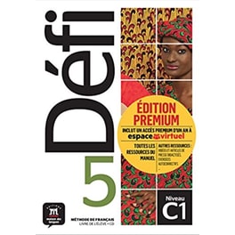 Defi: Livre de l'eleve + CD 5 (C1) - EDITION PREMIUM