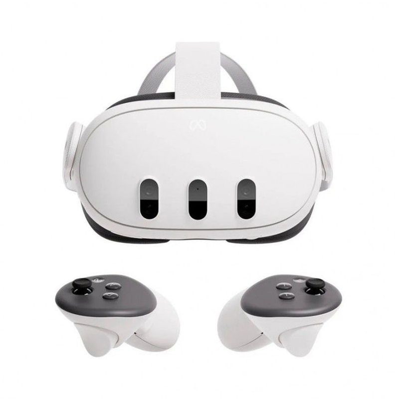 OCULUS VR Headset Oculus Meta Quest 3 512Gb με 2 χειριστήρια - Λευκό