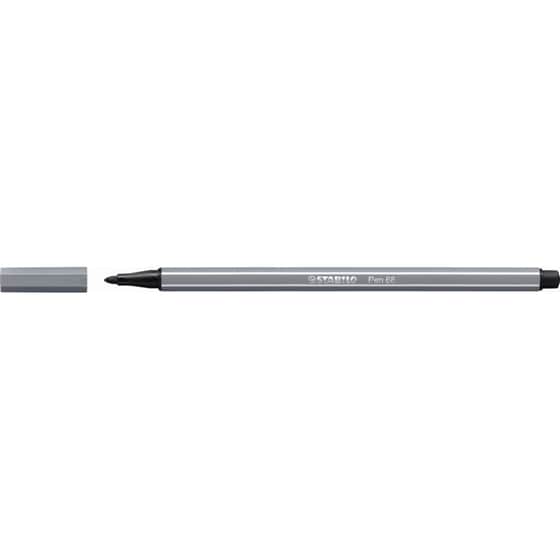 Μαρκαδόρος Γραφής Stabilo Pen 68 Γκρι 1.0 mm image 0