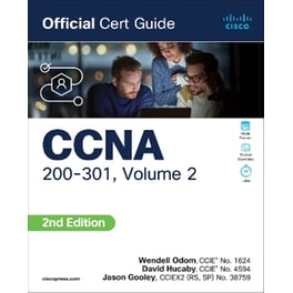 CCNA 200-301 Official Cert Guide, Volume 2