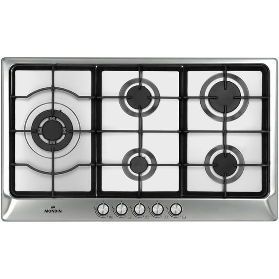 MONDIN A0905VPGCX(GN) 51 cm Inox Εστία Αερίου Αυτόνομη image 0