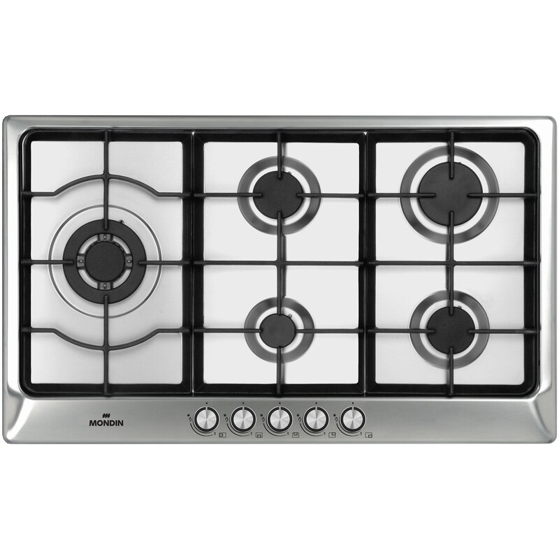 MONDIN A0905VPGCX(GN) 51 cm Inox Εστία Αερίου Αυτόνομη