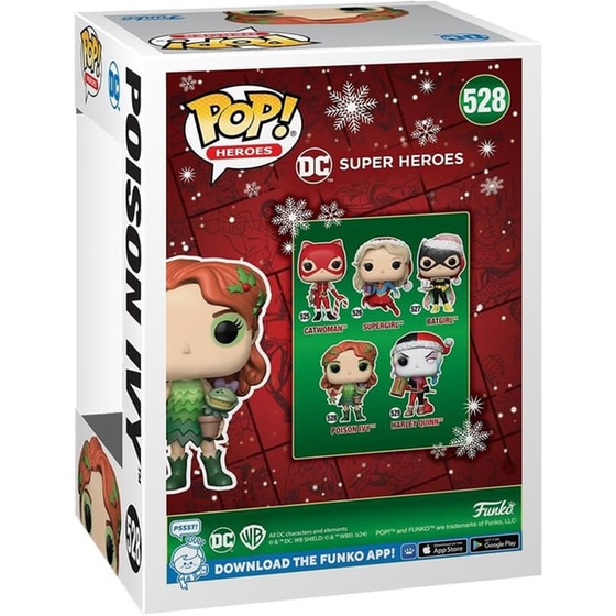 Φιγούρα Funko Pop! Dc Heroes - Poison Ivy (holiday) #528 image 1