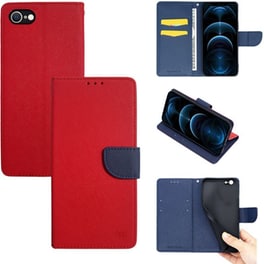 Θήκη Apple iPhone 7 / iPhone 8 / iPhone SE 2020 / iPhone SE 2022 - Sonique Trend Book - Κόκκινο