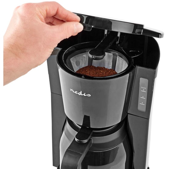 NEDIS KACM250EBK 900W 1L Καφετιέρα Φίλτρου image 6