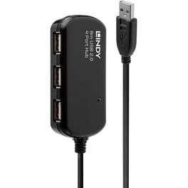 Lindy 42781 Active Extension Pro USB Hub 4-Port USB 2.0 συμβατό με USB-A