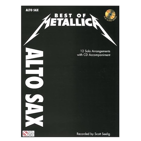 Metallica: Best Of - Alto Saxophone (book - Cd) image 0