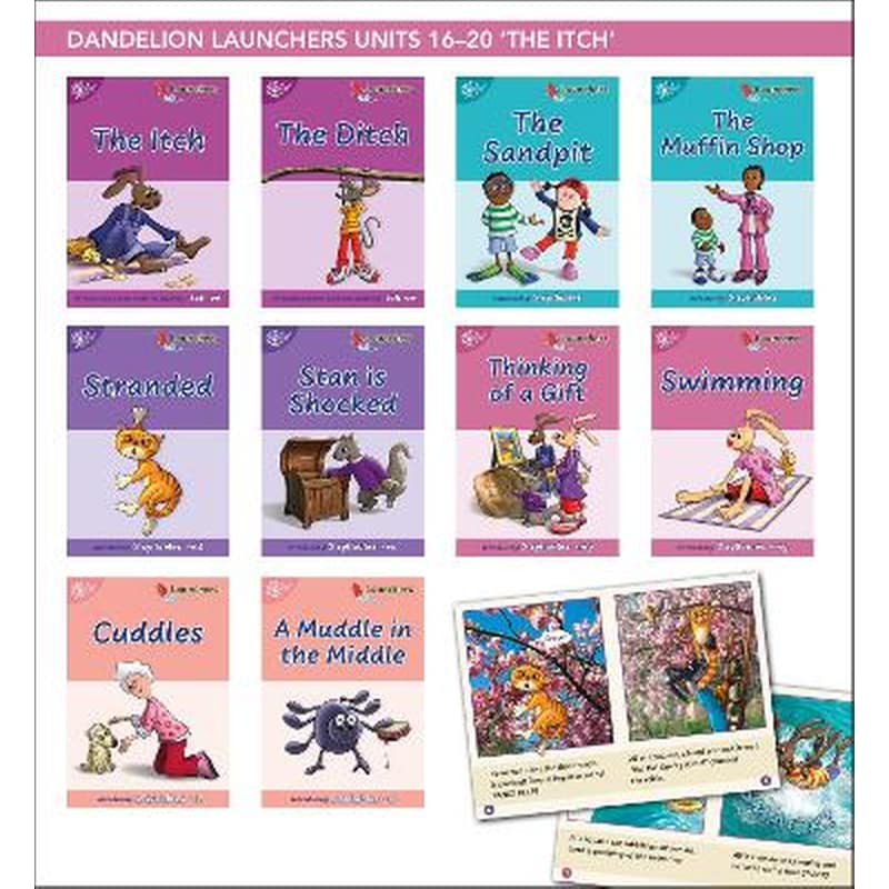 Phonic Books Dandelion Launchers Units 16-20