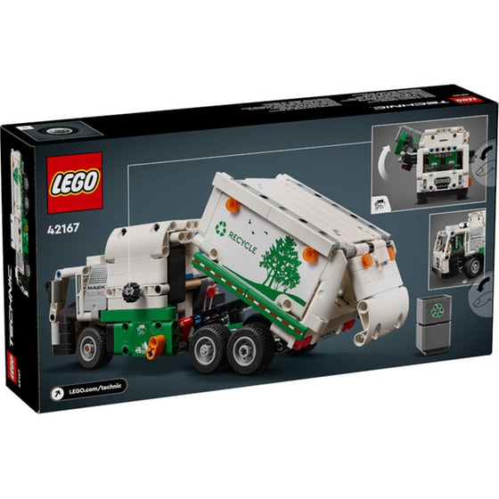 LEGO® Technic Mack® LR Electric Garbage Truck (42167) image 9
