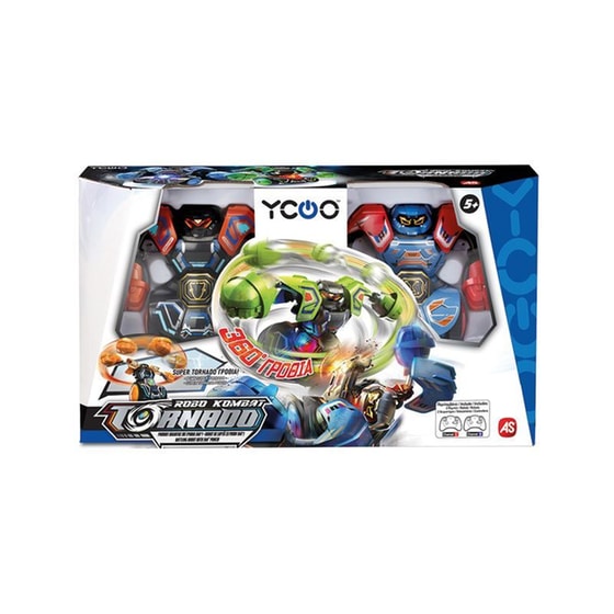 Silverlit Ycoo Robo Kombat 360 Tornado Τηλεκατευθυνόμενα Ρομπότ Μαχητές (2 Σχέδια) image 11