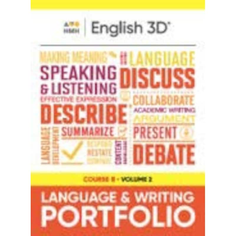 English 3D Course B Vol. 2 Language Writing Portfolio