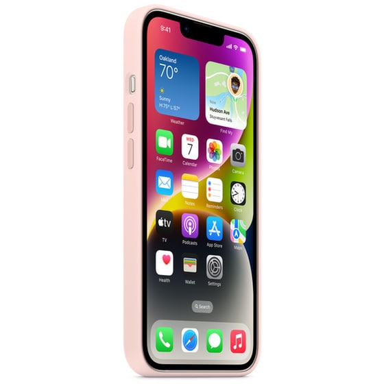 Θήκη Apple iPhone 14 - Apple Silicone Case with MagSafe - Chalk Pink image 2