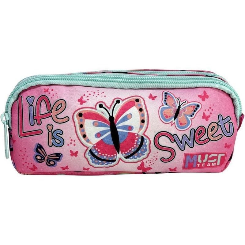 MUST Κασετίνα Βαρελάκι Must Team Life Is Sweet