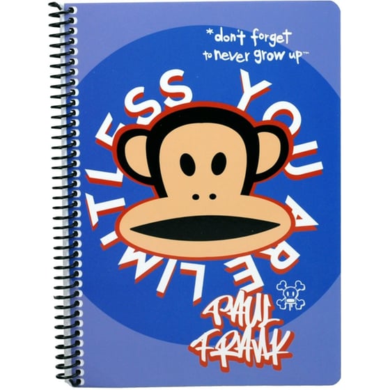 Τετράδιο Σπιράλ Paul Frank 17X25 B6 2 Θεμάτων Colorado-Y2K (1 Τεμάχιο) image 1