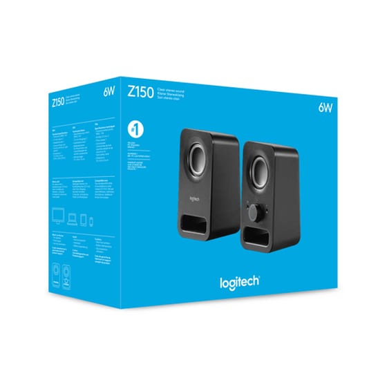 Ηχεία 2.0 Logitech Z150 3W - Midnight Black image 5