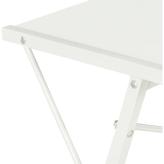 Γραφείο Βιβλιοθήκη VidaXL από Μοριοσανίδα 116x50cm - Λευκό image 5