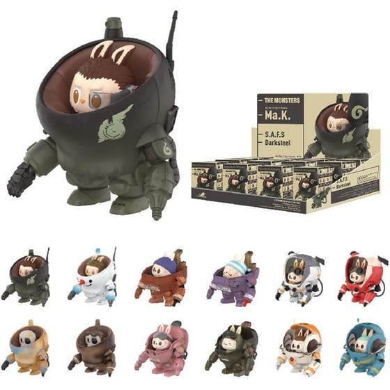 Φιγούρα Pop Mart The Monsters x Kow Yokoyama Ma.k. Series Blind Box image 2