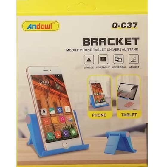 Βάση Στήριξης Tablet Ρυθμιζόμενη Q-C37 Andowl - Μπλε image 2
