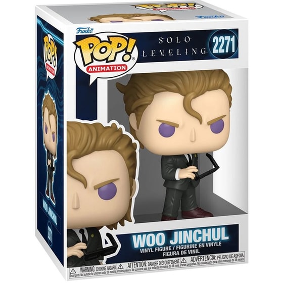 Funko Pop! Animation: Solo Leveling - Woo Jinchul #2271 Vinyl Figure image 1