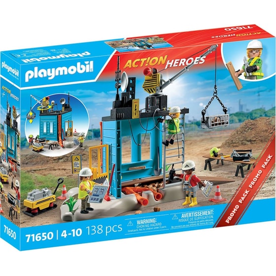 PLAYMOBIL® Εργοτάξιο (71650) image 0