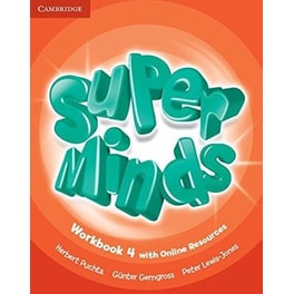 Super Minds Level 4 Workbook with Online Resources