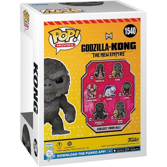 Funko Pop! Movies - Godzilla Vs Kong The New Empire - Kong #1540 image 1