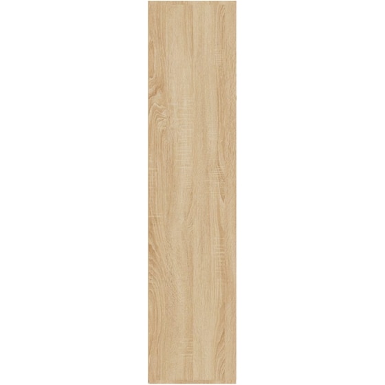 Βιβλιοθήκη VidaXL από Μοριοσανίδα 66x30x130 cm - Sonoma/ Μπεζ image 3