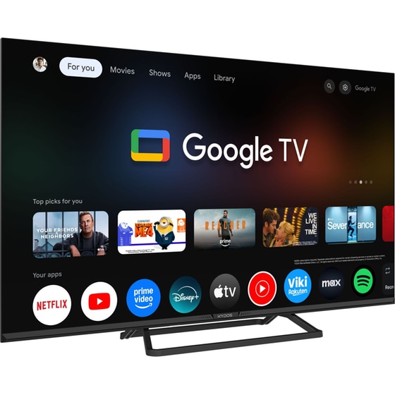 Kydos QLED 43" 4K Google TV Τηλεόραση K43GU22CQ00 image 1