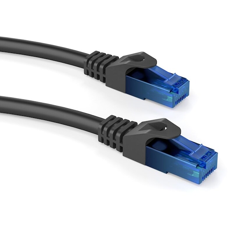 POWERTECH Καλώδιο Powertech U/UTP Cat.6 CAB-N246 2m Μαύρο