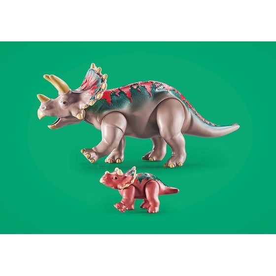 PLAYMOBIL® Τρικεράτοπες Και Εξερευνητής (71821) image 3