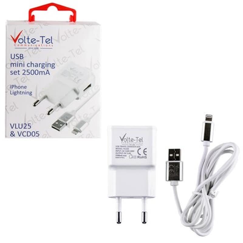 IPH5 DATA VCD05+TRVL VLU25 2500MA WH