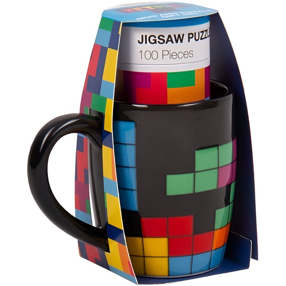 Σετ Κούπα με Παζλ Fizz Creation Tetris Κεραμική 460 ml - Πολύχρωμο image 3