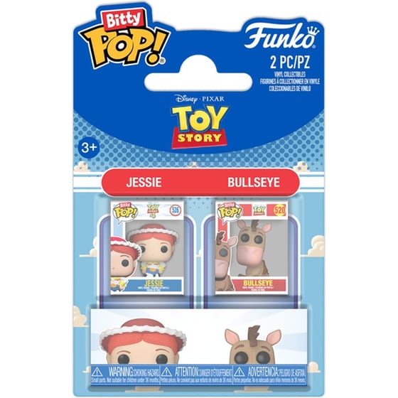 Funko Bitty Pop! 2-pack: Toy Story - Jessie & Bullseye Vinyl Figures image 0