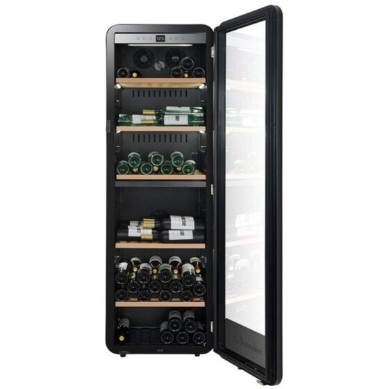 LA SOMMELIERE APOGEE190DZ για 181 Μπουκάλια Μαύρο Συντηρητής Κρασιών image 3