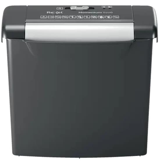 Καταστροφέας εγγράφων Rexel Momentum S206 2104568EU - Μαύρο image 0