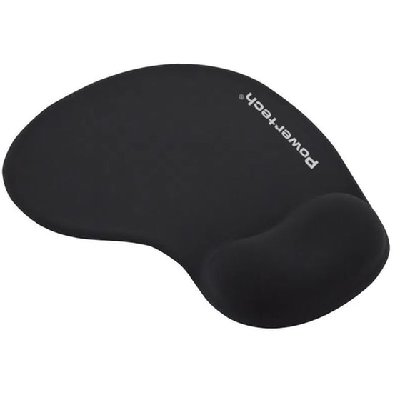 Powertech Mouse Pad PT-1293 με Στήριγμα Καρπού 230mm x 190mm x 18mm Μαύρο image 0