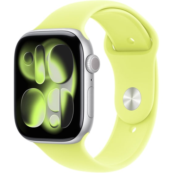 Λουράκι Apple Sport Band S/M για Apple Watch 46mm - Neon Yellow image 1