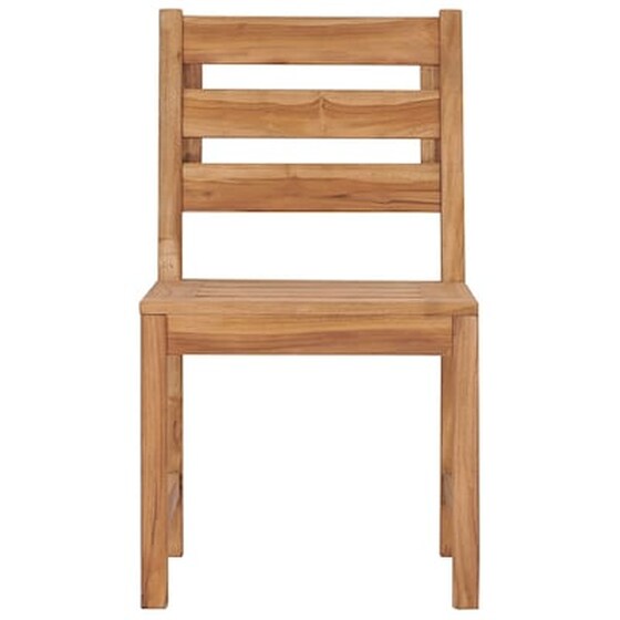 Vidaxl Καρέκλες Κήπου 2 Τεμ. Από Μασίφ Ξύλο Teak image 3
