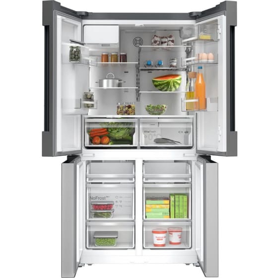 BOSCH KFD96APEA Full No Frost 574 Lt - Brushed Steel Anti-Fingerprint Ψυγείο Ντουλάπα image 2