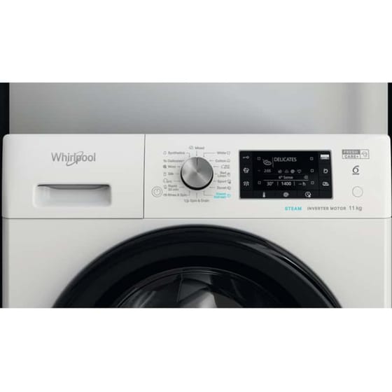 WHIRLPOOL FFD 11469 BV EE 11 kg 1.400 Στροφές Λευκό Πλυντήριο Ρούχων image 8