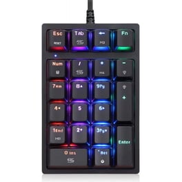 Motospeed K24 Gaming Ενσύρματο Keypad RGB Μαύρο (US)