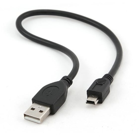 Καλώδιο Cablexpert USB-A-plug σε Mini 5PM 30cm - Μαύρο image 0