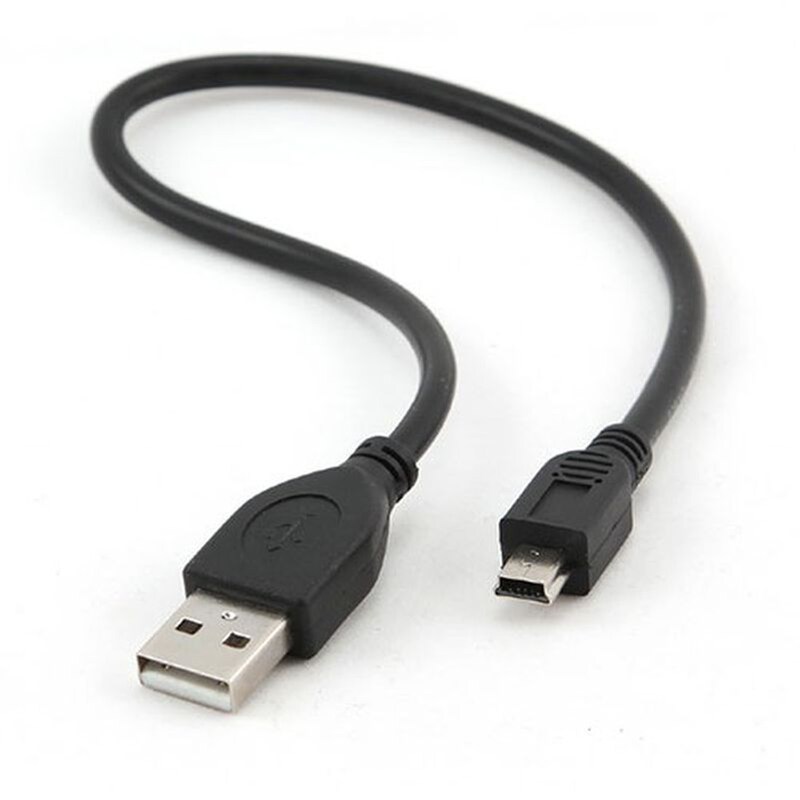 Καλώδιο Cablexpert USB-A-plug σε Mini 5PM 30cm - Μαύρο