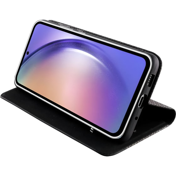 Θήκη Samsung Galaxy A54 - Idol 1991 Elite Anti-RFID Book Stand - Μαύρο image 1