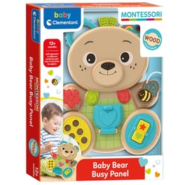 Clementoni Montessori Baby - Busy Bear