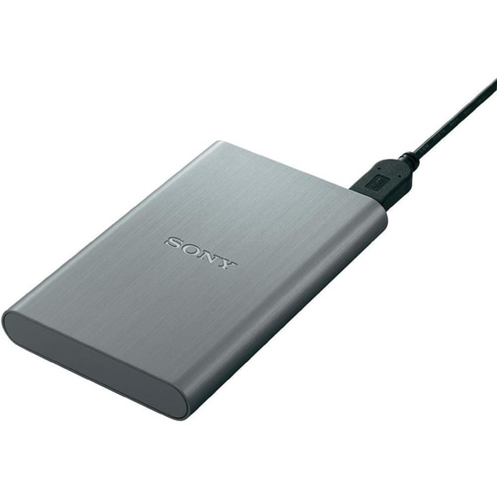 Εξωτερικός σκληρός δίσκος Sony 1TB 2.5" USB 3.0 HD-E1S Ασημί image 2