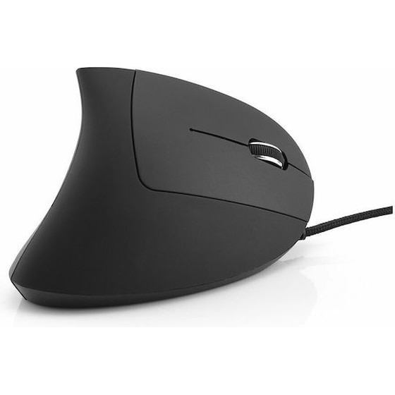 MediaRange MROS230 Ενσύρματο Εργονομικό Vertical Ποντίκι - Μαύρο image 0